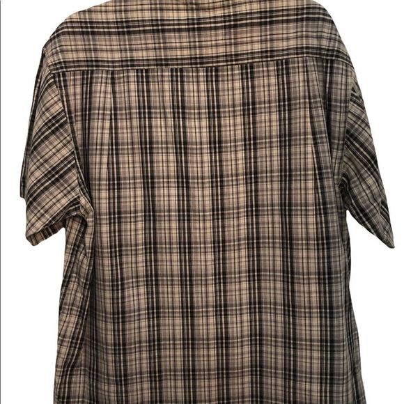 Dickies vintage plaid short sleeve button down shirt - Picture 6 of 7